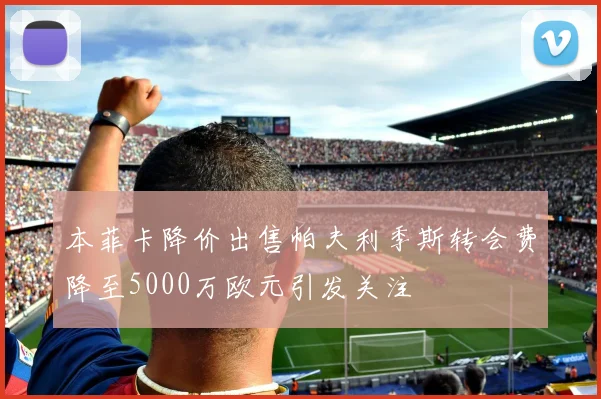 本菲卡降价出售帕夫利季斯转会费降至5000万欧元引发关注